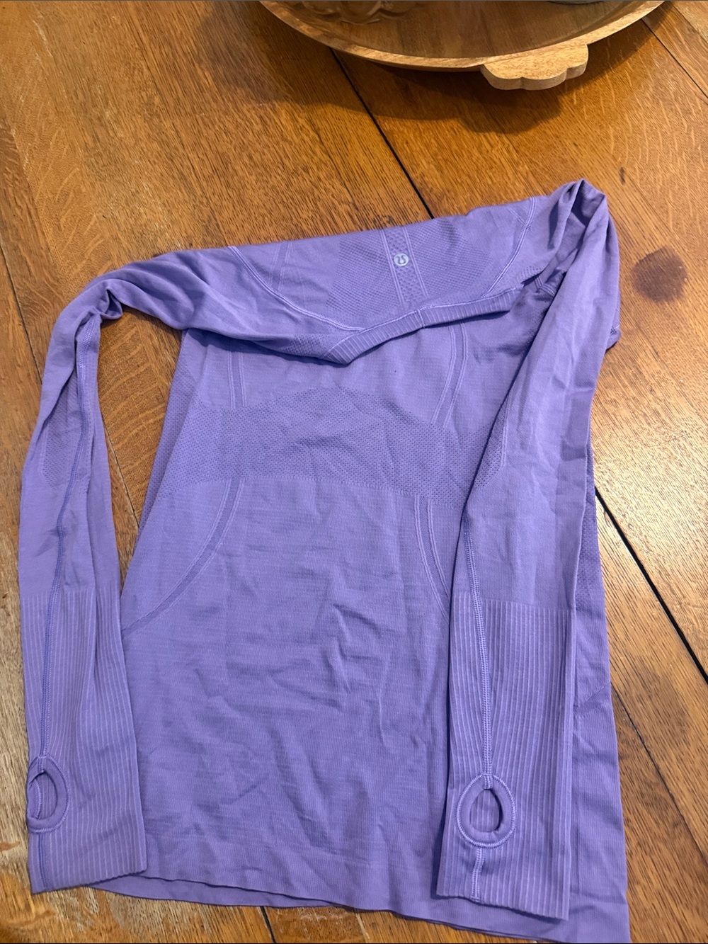 lululemon athletica Lavender Pullover Hoodie with Thumbholes